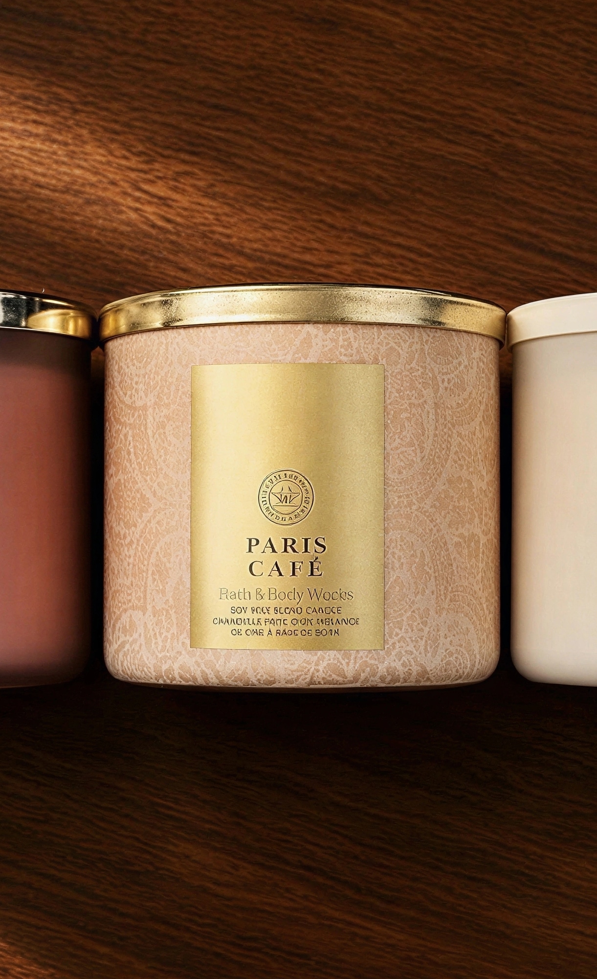 Paris Café 3-Wick Candle